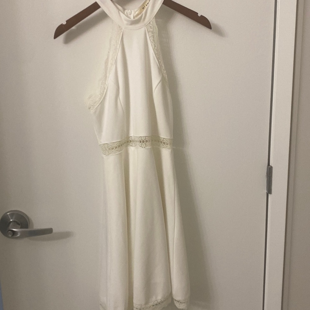 Off White halter dress XS